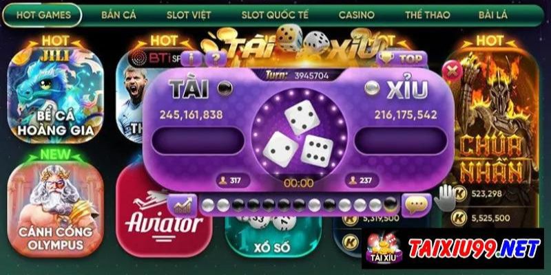 choi tai xiu tai kingfun nhan thuong lien tay